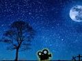 Cine bajo las estrellas en un cementerio